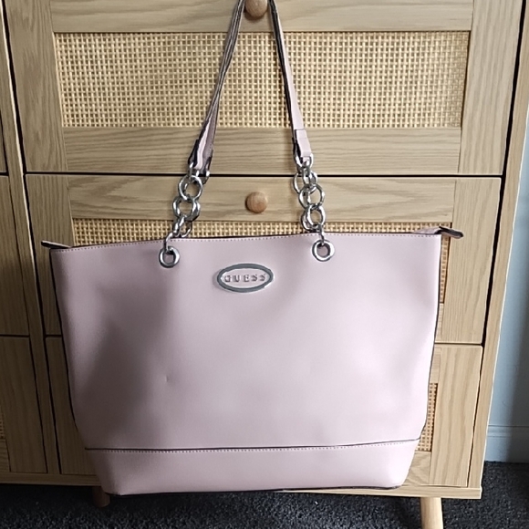 Guess Light Pink Tote Bag - Picture 1 of 3